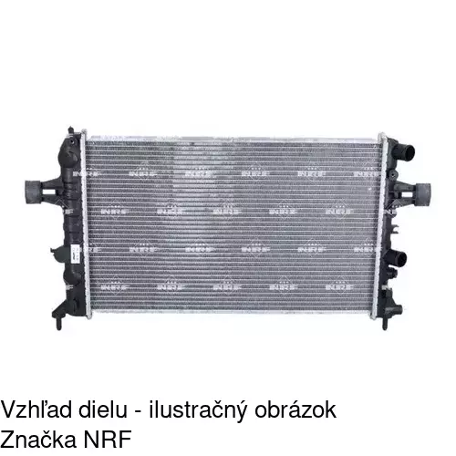 Chladiče vody 550808A0 /POLCAR/ - obr. 1