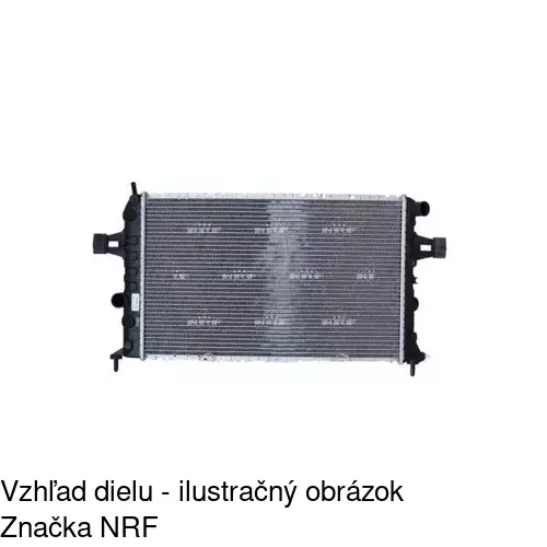 Chladiče vody 550808B4 /POLCAR/ - obr. 3