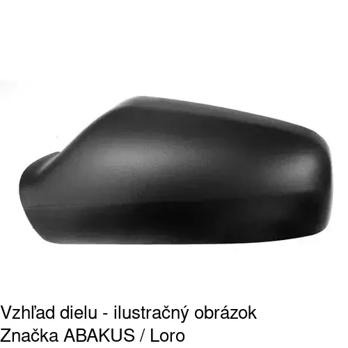 Vonkajšie zrkadlo 5508511E /POLCAR/ - obr. 3