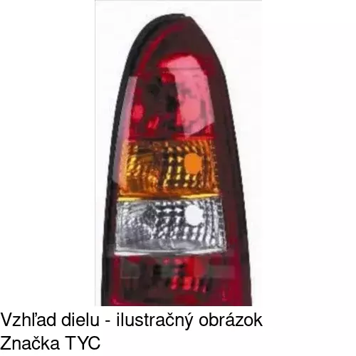 Zadné svetlo POLCAR 5508877V