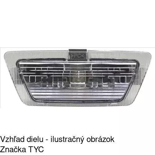 Sklo osvetlenia EC POLCAR 5508959E