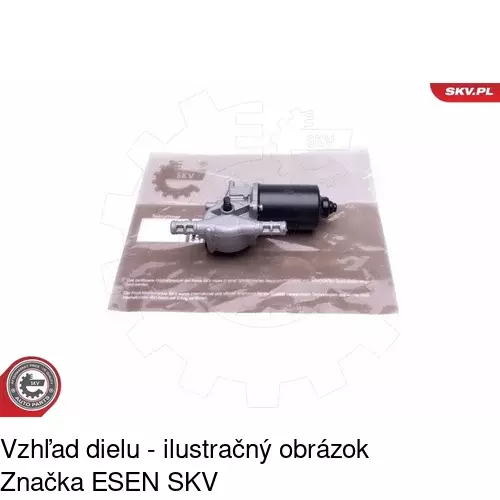 Motorček stieračov 5508SWP3 /POLCAR/ - obr. 3