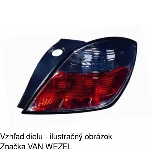 Zadné svetlo 5509881E /POLCAR/ - obr. 2