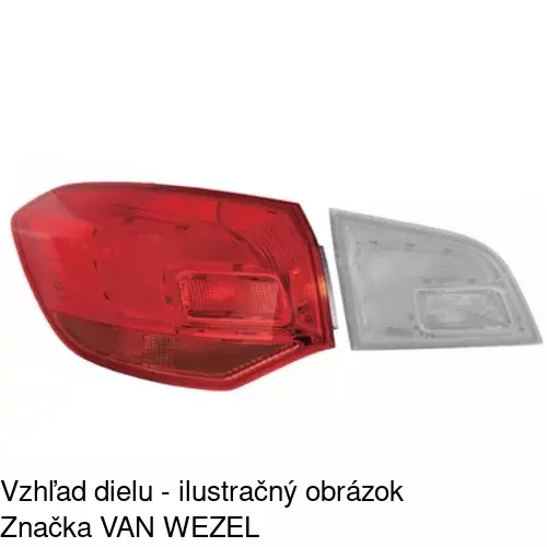 Zadné svetlo 5511876T /POLCAR/ - obr. 5
