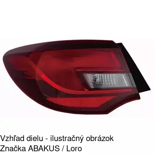 Zadné svetlo 551187BV /POLCAR/ - obr. 1