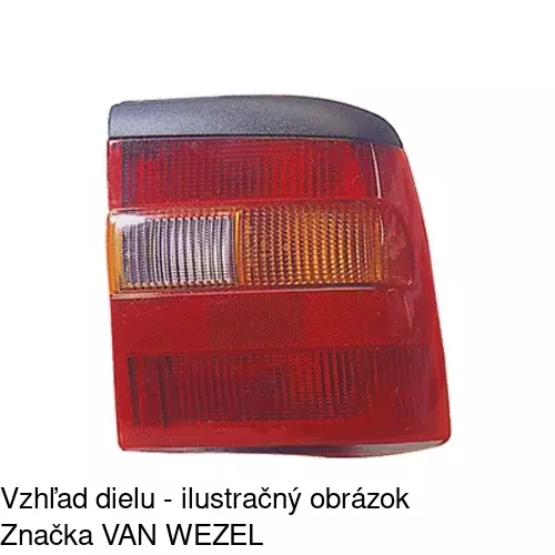 Zadné svetlo 551587-E /POLCAR/ - obr. 4