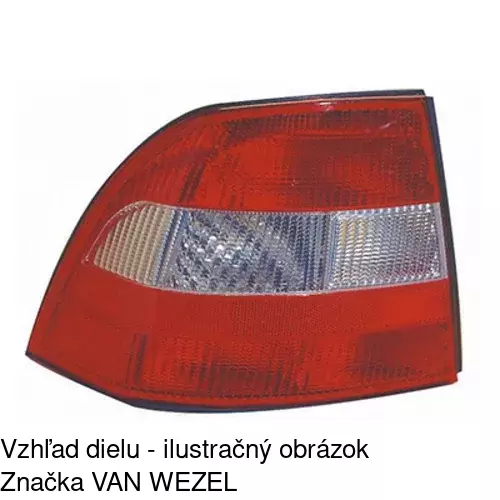 Zadné svetlo 5516870E /POLCAR/ - obr. 3
