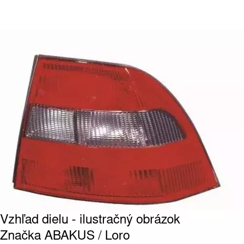 Zadné svetlo 5516871E /POLCAR/ - obr. 2