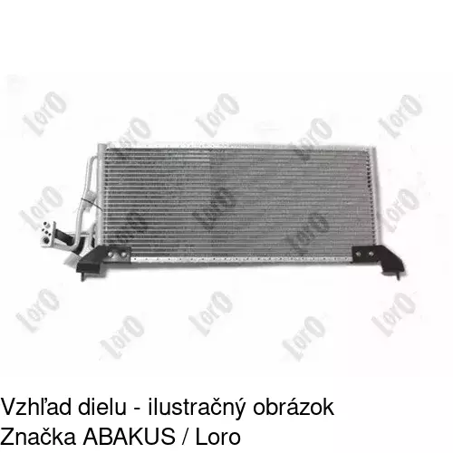 Chladiče klimatizácie 5516K8C2 /POLCAR/ - obr. 3