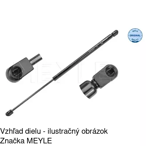 Plynová pružina 5518AB1D /POLCAR/ - obr. 2