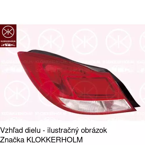 Zadné svetlo 5520880E /POLCAR/ - obr. 1