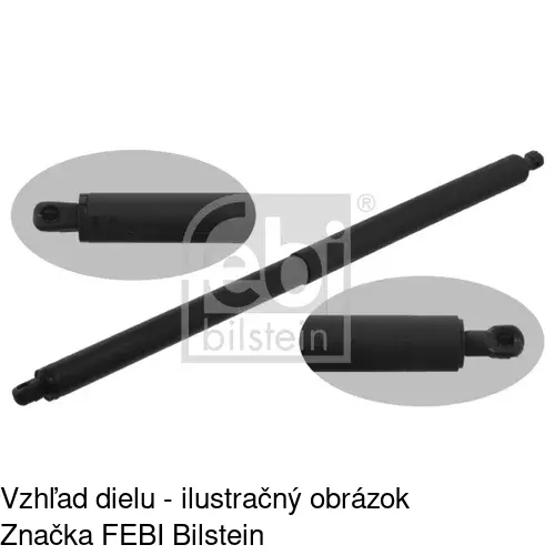 Plynová pružina 5520AB1 /POLCAR/ - obr. 1