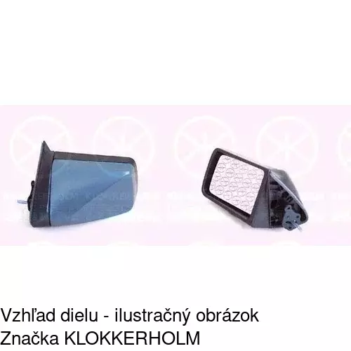 Vonkajšie zrkadlo 5551511M /POLCAR/ - obr. 3