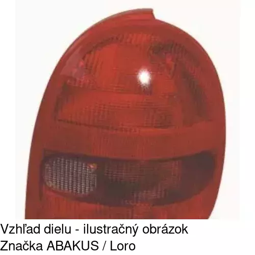 Zadné svetlo 555588-E /POLCAR/ - obr. 4