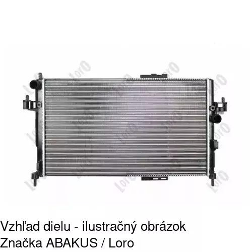 Chladiče vody 555608A4 /POLCAR/ - obr. 4