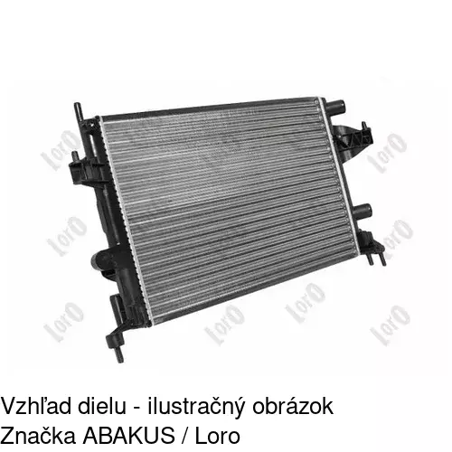Chladiče vody 555608B1 /POLCAR/ - obr. 5