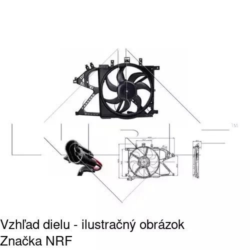 Ventilátory chladičov 555623W1 /POLCAR/ - obr. 4