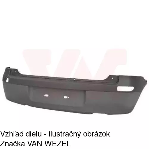 Zadný nárazník 5556961J /POLCAR/ - obr. 1