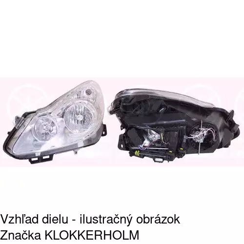 Hlavný reflektor 555810-E /POLCAR/ - obr. 4