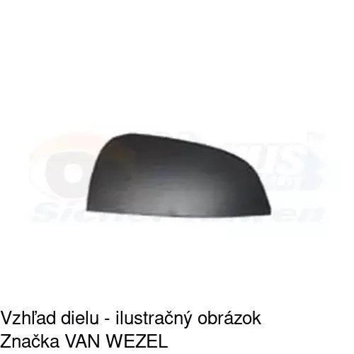 Rám vonkajšieho zrkadla 555954TM /POLCAR/ - obr. 1