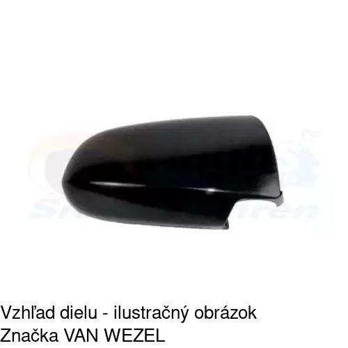 Rám vonkajšieho zrkadla 556055P1 /POLCAR/ - obr. 3