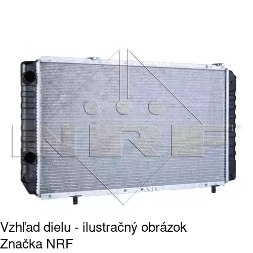 Chladiče vody 570208A3 /POLCAR/ - obr. 1