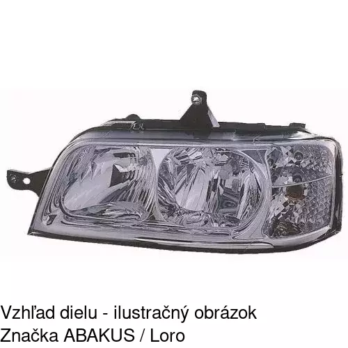 Hlavný reflektor 5704090E /POLCAR/ - obr. 4