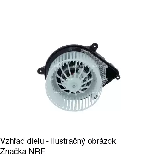 Ventilátory kúrenia 5707NU-1 /POLCAR/ - obr. 2