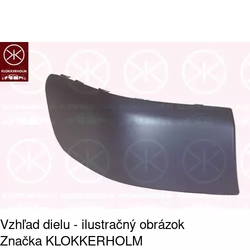 Lišta nárazníka POLCAR 571096-7