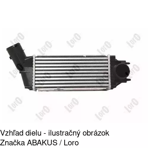 Chladiče vzduchu (Intercoolery) 5710J8-2 /POLCAR/ - obr. 2