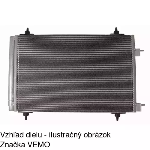 Chladiče klimatizácie 5711K8C1 /POLCAR/ - obr. 4