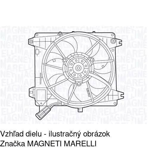 Ventilátory chladičov 571623W4 /POLCAR/ - obr. 1