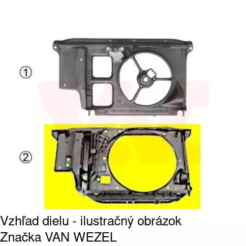 Predné čelo 572304-2 /POLCAR/ - obr. 2