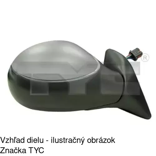 Vonkajšie zrkadlo POLCAR 5723526E