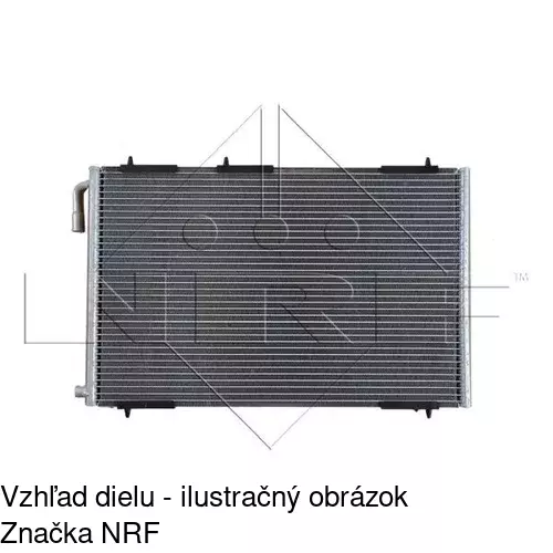 Chladiče klimatizácie 5723K8C2 /POLCAR/ - obr. 1