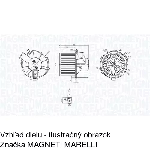 Ventilátory kúrenia POLCAR 5723NU1X