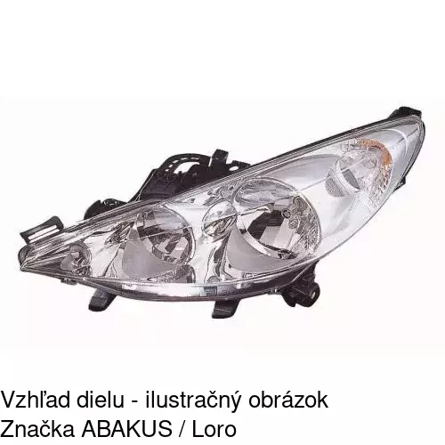 Hlavný reflektor 572409-V /POLCAR/ - obr. 4