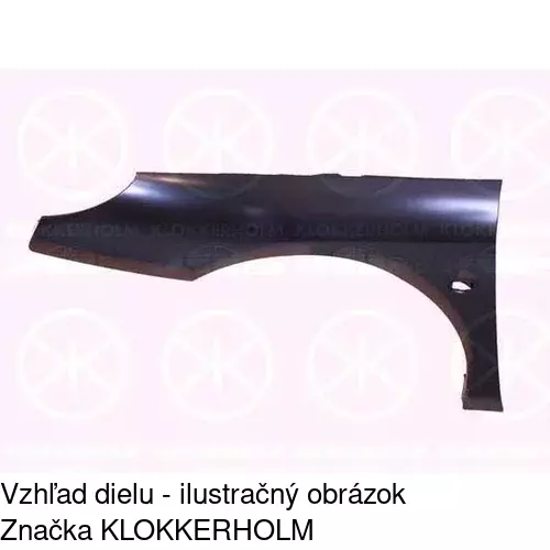 Predný blatník 574802-J /POLCAR/