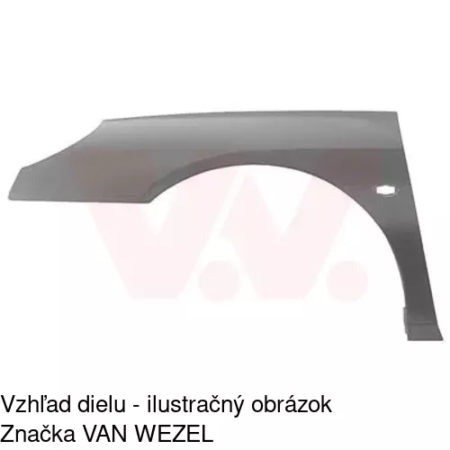 Predný blatník 574802-J /POLCAR/ - obr. 1
