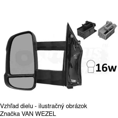 Vonkajšie zrkadlo 57705110NM /POLCAR/ - obr. 3