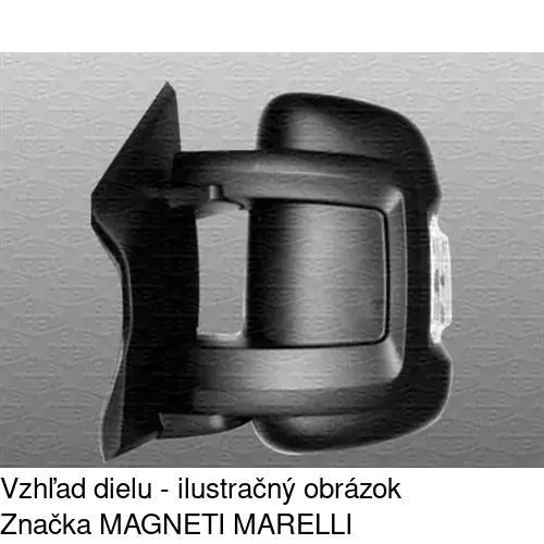 Vonkajšie zrkadlo 5770511E /POLCAR/ - obr. 1