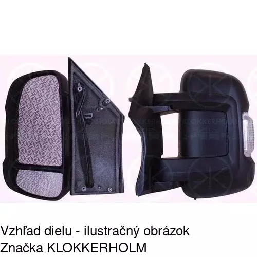 Vonkajšie zrkadlo 5770514NM /POLCAR/ - obr. 1