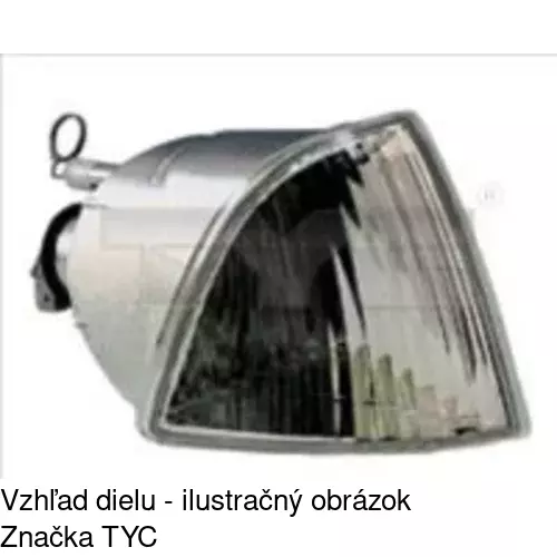 Predná smerovka POLCAR 578620-E