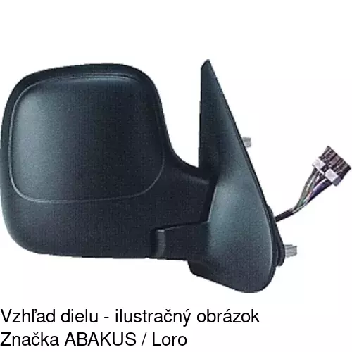 Vonkajšie zrkadlo 5790515M /POLCAR/ - obr. 4