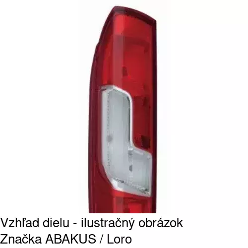 Zadné svetlo 57N188-U /POLCAR/ - obr. 4