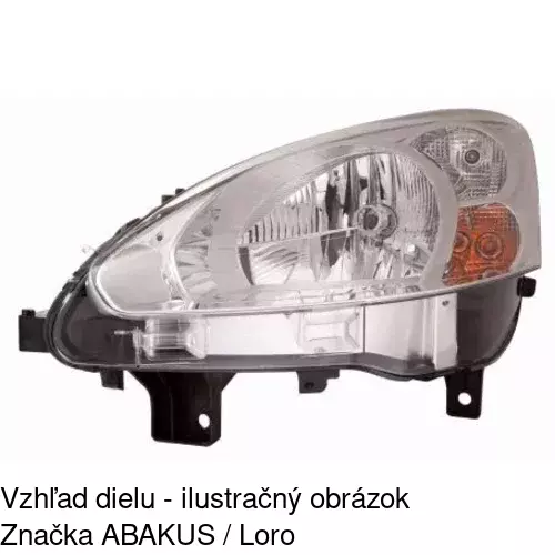 Hlavný reflektor 57U1100E /POLCAR/ - obr. 2