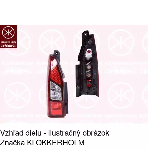 Zadné svetlo 57U1871U /POLCAR/ - obr. 1
