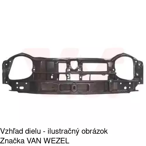 Predné čelo POLCAR 600404