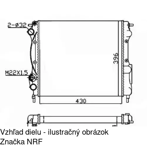Chladiče vody 6006088X /POLCAR/ - obr. 1