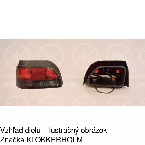 Zadné svetlo 6006871E /POLCAR/ - obr. 1